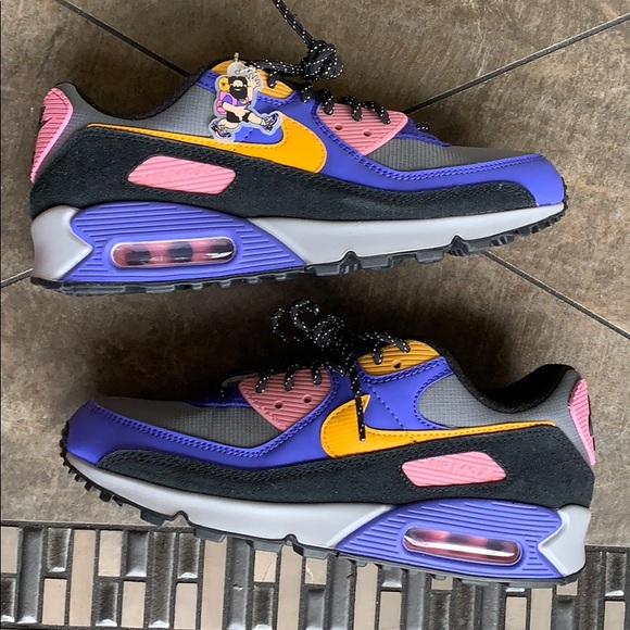 NIKE AIR MAX 90 QS Persian Violet/Pollen WMNS - Picture 13 of 16